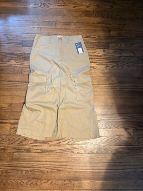 Universal Thread Beige Cargo Midi Skirt